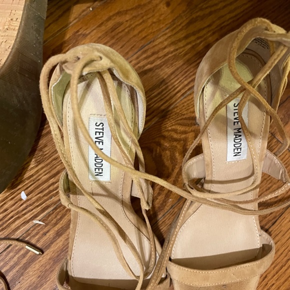 Steve Madden lace up heels - Picture 2 of 3
